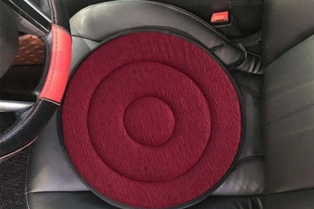 Spinease™ 360° Rotating Memory Foam Seat Cushion – Sit, Swivel & Go with Zero Effort