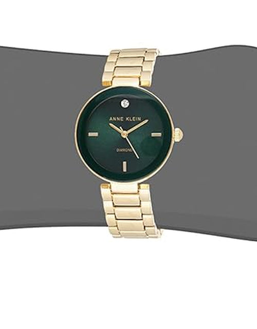 Load image into Gallery viewer, Women'S Genuine Diamond Dial Bracelet Watch
