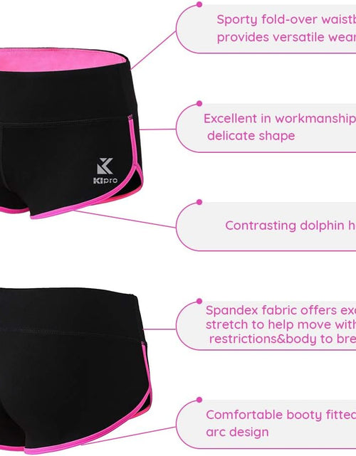 Load image into Gallery viewer, Women'S Active Shorts Fitness Sports Yoga Booty Shorts for Running Gym Workout
