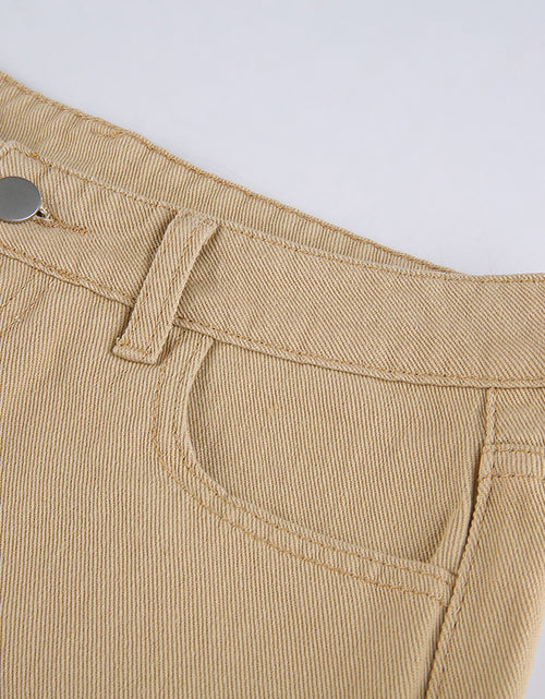 Load image into Gallery viewer, Spice Girl Style High Waist Slim Jeans Bell Bottoms
