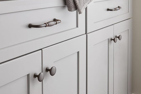 | Cabinet Knob | Oil Rubbed Bronze | 1-1/4 Inch (32 Mm) Diameter | Edona | 1 Pack | Drawer Knob | Cabinet Hardware