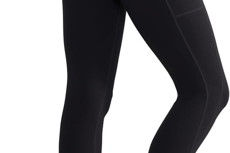 Anti-Nail Leggings for Women, Non-See-Through Yoga Pants with Phone Pockets, Tummy Control Full-Length/Capri Tights