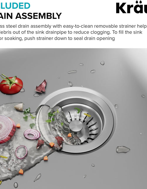 Load image into Gallery viewer, KBU22 32 Inch Undermount 50/50 Double Bowl 16 Gauge Stainless Steel Kitchen Sink
