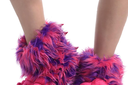 Animal Paw Slippers for Kids and Adults, Fun Costume for Kids, Cozy Furry Slippers